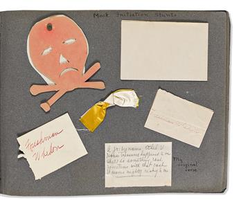 Whedon, Helen Knowlton (1891-1992) University of Michigan and Mount Holyoke College scrapbook.